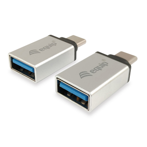 ADATTATORE DA USB TIPO-C A USB TIPO-A EQUIP 133473  VEL.TRASF.: USB 3.1GEN1 FINO A 5GBPS - EAN: 4015867222416