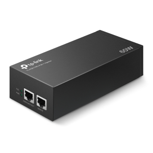 ADATTATORE POE INJECTOR TP-LINK POE170S 1P GIGABIT POE, 1P GIGABIT NON POE COMP.CON 802.3BT/AT/AF ALIM.60W, CUSTODIA ACC.