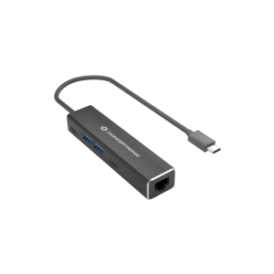 ADATTATORE USB 3.2 GEN 1 ETHERNET 2.5G CONCEPTRONIC ABBY14B CON HUB USB: 1X 2.5GBE- 2X USB-A- 2X USB-C