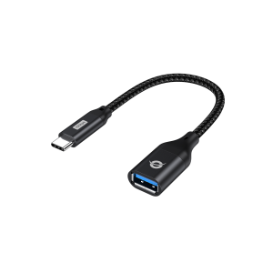 ADATTATORE USB 3.2 GEN 2 A USB-A OTG CONCEPTRONIC ABBY18B VELOCITÀ DI TRASF.FINO A 10GB/S- 3A FINO:31/03