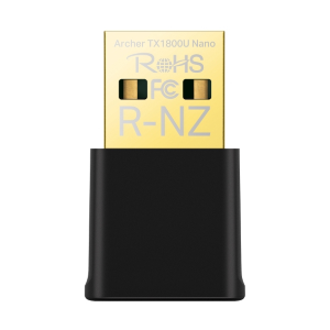 ADATTATORE USB WI-FI 6 AX1800 ARCHER TX1800U NANO 574MBPS A 2.4GHZ + 1210MBPS A 5GHZ  2ANT.EST..-USB3.0-MU-MINO-OFDMA FINO:31/01