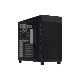 CABINET ATX MIDI TOWER ASUS PRIME AP303 TG BLACK ATX 2X2,5"BAY 1XCOMBO-BAY 7XSLOT-ESP. VETRO LAT. 215X425X485MM 90DC00V0-B39010