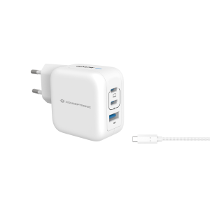 CARICATORE PD USB GAN CONCEPTRONIC ALTHEA17W BIANCO A 3P DA 67W FINO:31/03