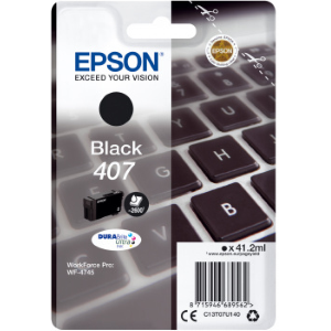 CARTUCCIA EPSON 407 "TASTIERA" C13T07U140 NERO X WF-4745DTWF 2.600PAG.