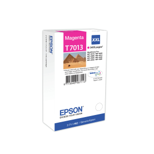 CARTUCCIA EPSON T7011  XXL PIRAMIDI C13T70134010 MAGENTA PER WORKFORCE PRO WP-4015 DN/4095 DN/4515 DN/4525 DNF/4595 DNF/ 4535 DW