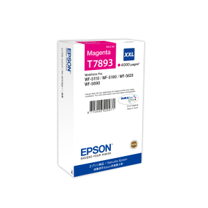 CARTUCCIA EPSON T7893 XXL C13T789340 MAGENTA 4.000PG X WORKFORCE PRO WF-5110DW, WF-5190DW WF-5620DWF, WF-5690DWF