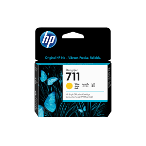 CARTUCCIA HP 711 CZ132A GIALLO DESIGNJET 29ML ADATTA A DESIGNJET, T120, T520, T525