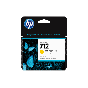 CARTUCCIA HP 712 3ED69A GIALLO DESIGNJET 29ML ADATTA A DESIGNJET STUDIO, T210, T230, T250, T630, T650