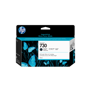 CARTUCCIA HP 730 P2V65A NERO OPACO DESIGNJET 130ML ADATTA A DESIGNJET, T1600, T1700, T2600