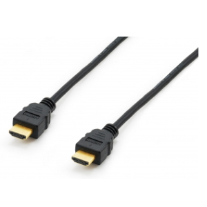 CAVO HDMI 2.0 EQUIP 119351 3MT NERO M/M - 30AWG - RISOL. 4K -EAN:4015867198483