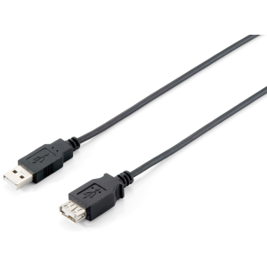 CAVO USB2.0 5MT EQUIP 128852 NERO A-A M/F- EAN: 4015867164747