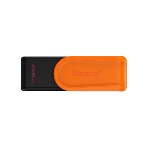 FLASH DRIVE USB3.2 256GB KINGSTON DTXS/256GB EXODIA S NERO/ARANCIONE
