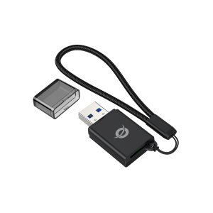 LETTORE CARD READER USB3.0 CONCEPTRONIC BIAN07B  COMP.CON MICRO SD/T-FLASH/MICRO SDHC/ MICRO SDXC-VEL. TRASF.FINO 200MB/S