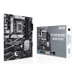 MB ASUS PRIME B760-PLUS B760 LGA1700 4XDDR5DC-7200O.C. 1XPCIE5.0X16 DP VGA HDMI 4XSATA3R M.2 USB3.2 ATX 90MB1EF0-M1EAY0