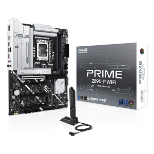 MB ASUS PRIME Z890-P WIFI Z890 LGA1851 4XDDR5DC-7600O.C. 1XPCIE5.0X16 DP HDMI 4XSATA3R 4XM.2 USB3.2 WI-FI BT ATX 90MB1I70-M0EAY0