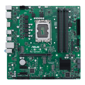 MB ASUS PRO Q670M-C-CSM Q670 LGA1700 4XDDR5DC-4800 2XDP HDMI 1XPCIE4.0X16 6XSATA3R M.2 GBLAN USB3.2 MATX 90MB19E0-M2EAYC