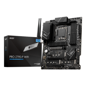 MB MSI PRO Z790-P WIFI LGA1700 4XDDR5DC-7000O.C. 1XHDMI 1XDP 1XPCIE5.0X16 4XM.2 6XSATA3R GBLAN USB3.2 WIFI-6E BT ATX