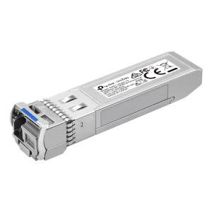 MODULO SFP+ TPLINK BIDIREZIONALE SM5110LSA-10 WDM MONOMODALE 10GBASE-BX- CONNETTORE LC/UPC- TX:1330NM/RX:1270NM-10KM