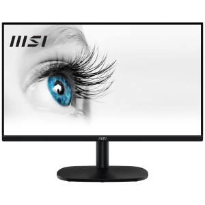MONITOR MSI PRO MP245V 23.8" VA AG FHD 16:9 4000:1 1MS 100HZ LESS BLUE LIGHT HDMI D-SUB VESA BLACK FINO:06/01
