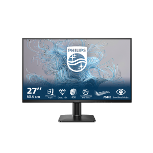 MONITOR PHILIPS LCD IPS LED 27" WIDE 27E2N1500L/00 4MS LOWBLUE QHD 1000:1 BLACK HDMI DP VESA FINO:09/01