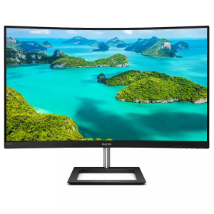 MONITOR PHILIPS LCD VA CURVED LED 27" WIDE 272E1CA/00 4MS SOFTBLUE MM FHD 3000:1 BLACK VGA HDMI DP VESA 2Y  FINO:09/01
