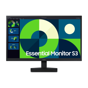 MONITOR SAMSUNG LCD VA LED 24" WIDE S31D 5MS FHD BLACK VGA HDMI VESA