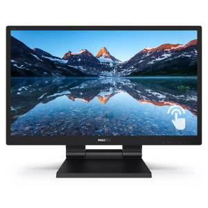 MONITOR SMOOTH-TOUCH PHILIPS LCD IPS LED 23.8" WIDE 242B9T/00 5MS SOFTBLUE MM FHD 1000:1 BLACK VGA DVI HDMI DP 2XUSB3 FINO:09/01