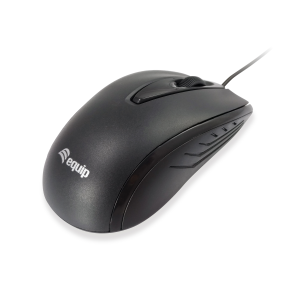 MOUSE USB EQUIP 245107 OTTICO COMPATTO - NERO- 1000DPI