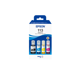 MULTIPACK EPSON 113 C13T06B640 4 COL. BK/C/M/Y PER EKOTANK ET-16600/16650/5800/5850/5880