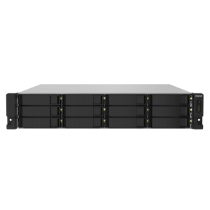 NAS QNAP TS-1232PXU-RP-4G 12HD 3,5"/2,5"SATA6 3GB/S-NO HD-2U RACK 2P 10GBE SFP+2P GBE-4P USB3.0-4GB DDR4UDIMM-QCORE AL324 1.7GHZ