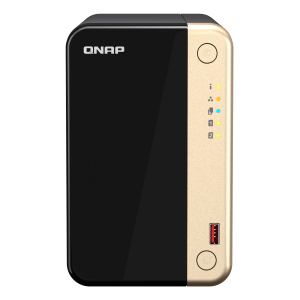 NAS QNAP TS-264-8G 2HD 3,5"/2,5" SATA6G -NO HD-2PX2.5GBE -2P USB3.2-2P USB2.0-8GB DDR4 -CELERON N5105/N5095 4CORE