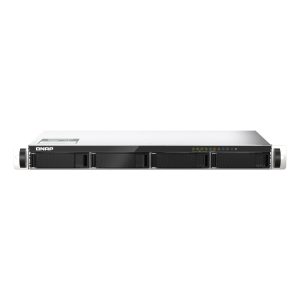 NAS QNAP TS-435XEU-4G 4HD 3,5"/2,5"SATA6 -NO HD-1U RACK 2P 10GBE SFP+2P 2.5GBE-USB3.0-4GB DDR4 SODIMM-QUADCORE 2.2GHZ-