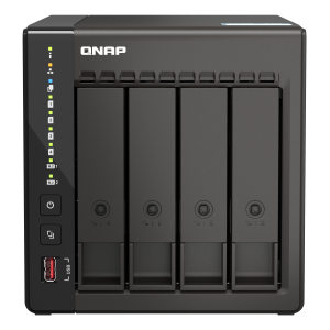 NAS QNAP TS-453E-8G X 4HD 3,5"/2,5"SATA6/3-NO HD-2P X 2.5GBE,2P USB2.0+2P USB3.0-8GB DDR4 ,CELERON J6412 4CORE