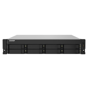 NAS QNAP TS-832PXU-RP-4G 8HD 3,5"/2,5"SATA6 3GB/S-NO HD-2U RACK 2P 10GBE SFP+2PGBE-4PUSB3.0-4GB DDR4 DIMM-QCORE AL324 1.7GHZ