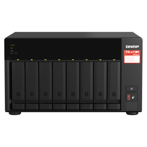 NAS QNAP TS-873A-8G 8HD 3,5"/2,5"SATA6-NO HD-2P 2.5GBE 4P USB-8GB DDR4 -AMD RYZEN V1000 2.2GHZ -GAR.2 ANNI
