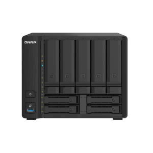 NAS QNAP TS-932PX-4G 9HD 3,5"/2,5"SATA6-NO HD-2P GIGA+2X 10GBE SFP+ 3P USB3.0-2GB DDR4 SODIMM-CPU AL-324 1.7GHZ QCORE-GAR.2 ANNI