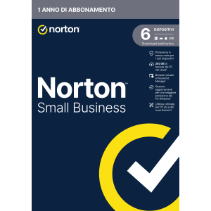 NORTON BOX SMALL BUSINESS -- 6 DISPOSITIVI (21454865) - 250GB BACKUP