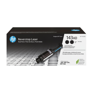 RICARICA TONER HP 143A W1143AD NERO CONFEZIONE DOPPIA 2X2.500PG LASERJET E4