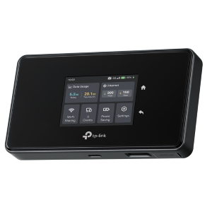 ROUTER PORTATILE DUAL BAND WIRELESS 5G TP-LINK M8550 BATTERIA RICARICABILE DA 4700 MAH-DISPLAY TFT 2.4"-SLOT SD DA 2TB