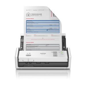 SCANNER BROTHER ADS-1300 DOCUMENTALE (DUAL CIS) A4 30PPM/60IPM ADF USB, SCANS TESSERE FINO:30/01