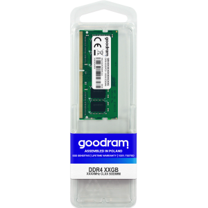 SO-DIMM DDR4  8GB 3200MHZ GR3200S464L22S/8G GOODRAM CL22
