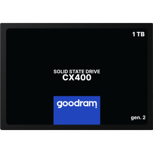 SSD-SOLID STATE DISK 2.5" 1024GB SATA3 GOODRAM SSDPR-CX400-01T-G2 READ:550MB/S WRITE:500MB/S