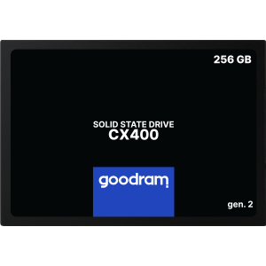 SSD-SOLID STATE DISK 2.5" 256GB SATA3 GOODRAM SSDPR-CX400-256-G2 READ:550MB/S WRITE:500MB/S
