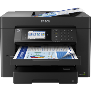 STAMPANTE EPSON MFC INK WORKFORCE PRO WF-7840DTWF C11CH67402 A3+ 4IN1 32PPM F/R 550FG LCD 10,9CM ADF USB LAN WIFI FINO:31/03