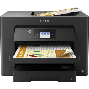 STAMPANTE EPSON MFC INK WORKFORCE WF-7830DTWF C11CH68403 A3 4IN1 32PPM, F/R STAMPA, 500FG LCD 6,9CM ADF USB LAN WIFI FINO:31/03