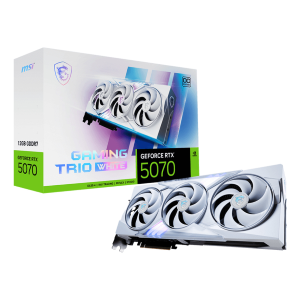 SVGA MSI GEFORCE RTX 5070 12G GAMING TRIO OC WHITE NVIDIA PCIE6.0 12GDDR7 192BIT 2625MHZ 2XHDMI 4XDP 2,5SLOT