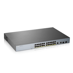 SWITCH 24P LAN GIGABIT POE ZYXEL GS1350-26HP-EU0101F NEBULAFLEX MANAGED X CCTV- 2P COMBO GB UPLINK-1Y SERV.NEBULA PRO