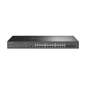 SWITCH 24P LAN GIGABIT POE+ - 4P 10GE SFP+ L2 TP-LINK SG3428XMP L2+  - GARANZIA A VITA