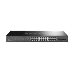 SWITCH 24P LAN GIGABIT TP-LINK SG2428P  (T1600G-28PS)POE+ SMART CON 4 COMBO SFP - GARANZIA A VITA