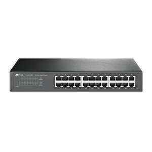 SWITCH 24P LAN GIGABIT TP-LINK TL-SG1024D DESKTOP/RACKMOUNT 13" 1U -GARANZIA 3 ANNI